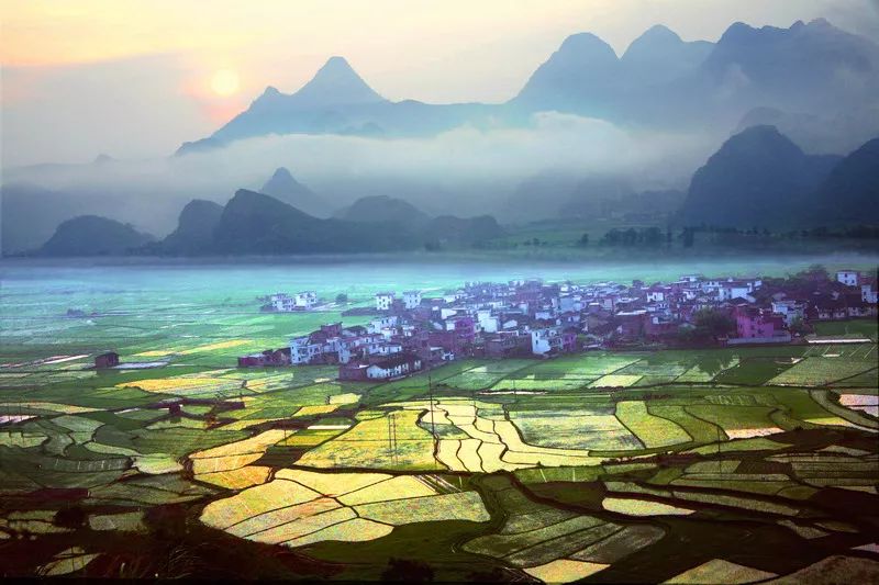 广西十一月十日，自然美景之旅，寻找内心的宁静与平和