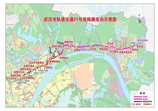 武汉地铁新篇章，最新地铁图带你游自然美景，寻找宁静之乐