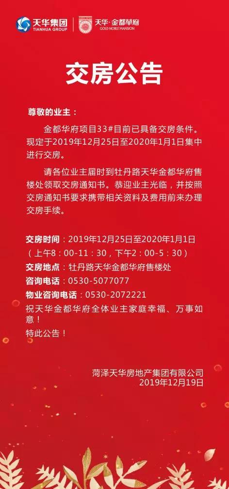 菏泽金都华府往年12月最新动态揭秘，获取指南与资讯掌握技巧