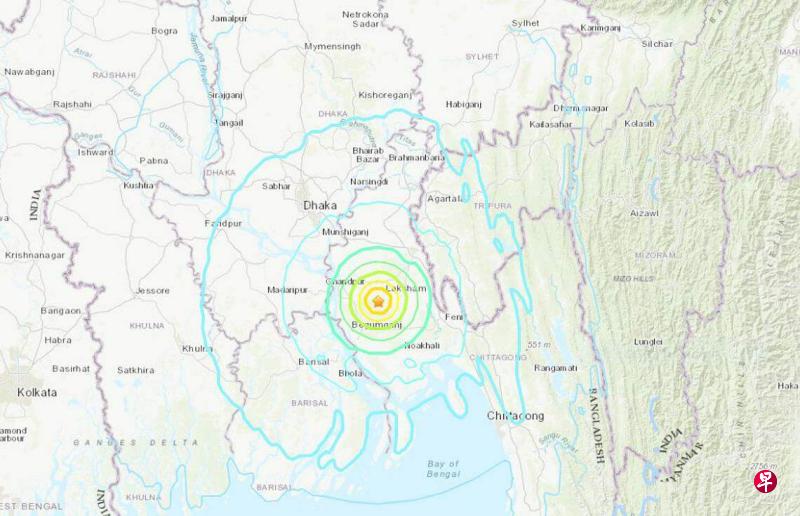 孟加拉实时地震更新，最新动态与详尽评测报告（2024年12月10日）