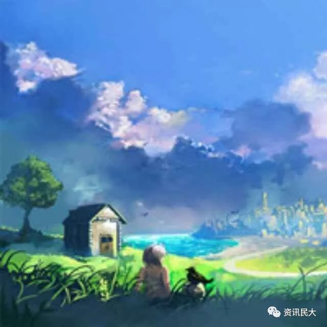 透过模糊的风景头像，发现十二月旅行的宁静之美