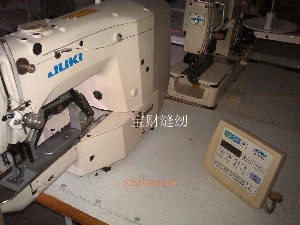 套结机底线不断，套结机面线经常断线 