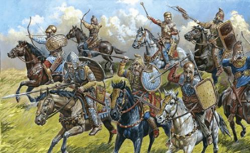 古代世界重骑兵战力大比拼，排名揭秘！