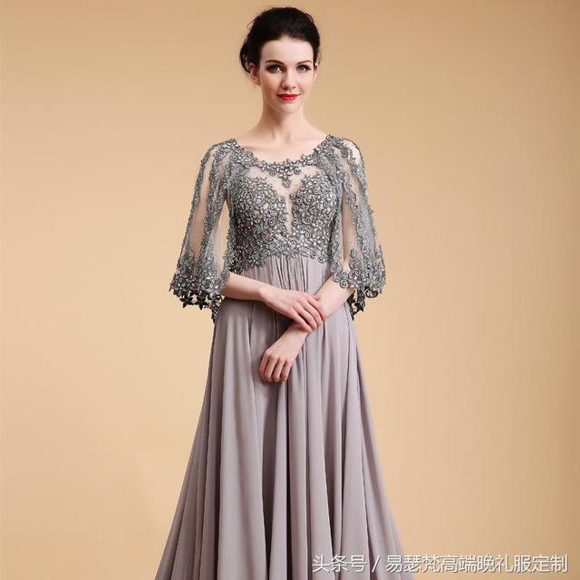 豪华婚礼必备，婆婆高档礼服精选